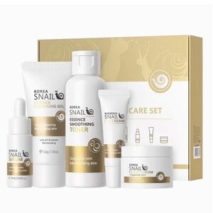 Korean Skin Care Set 5 Piece Lux Snail Skin Care